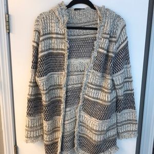Boho Style Chunky Knit Cardigan